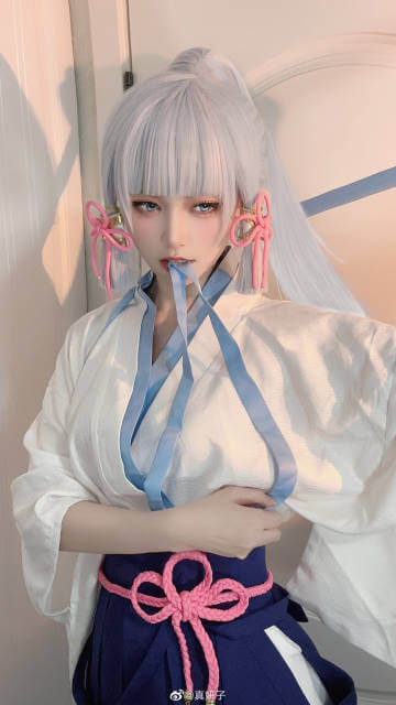 #原神#甘雨#神里绫华##cosplay#真妍子