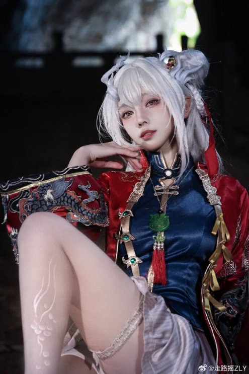 #归龙潮COS# #归龙潮青龙元君# #归龙潮# ​​​走路摇ZLY