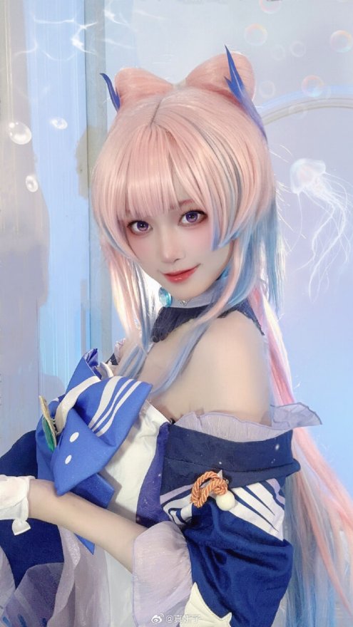 #cosplay##珊瑚宫心海# ​​​#星野露比##申鹤# ​​真妍子